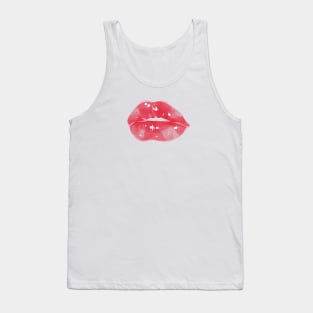 Red Lips Tank Top